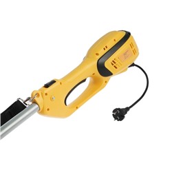 Электротриммер ТУНДРА, разборная штанга, катушка полуавтомат и диск, скос 400 мм, 1200 Вт