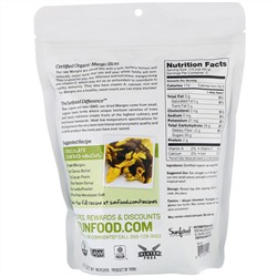 Sunfood, Raw Organic Mango Slices, 8 oz (227 g)