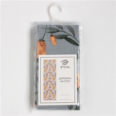 Дорожка Этель Yellow poppies 40×149 см, 100% хлопок, репс 210 г/м²