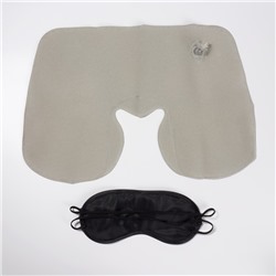 Дорожный набор: подушка для шеи, маска для сна