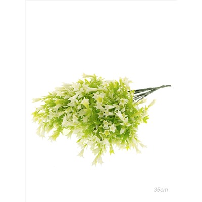 Цветок искусственный Колокольчик 35 см / W234/уп 2/600/ (Светло-зеленый / белый)