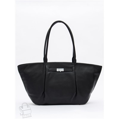 Сумка женская кожаная 1034-1MP black Polina&Eiterou