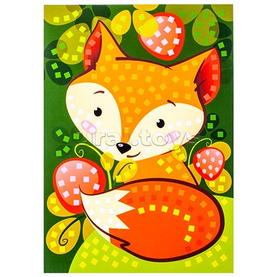 Мягкая мозаика. Большой набор "Лисичка"