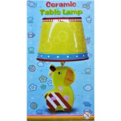 Настольная лампа с абажуром Ceramic Table Lamp