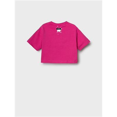 Фуфайка трикотажная для девочек (футболка)