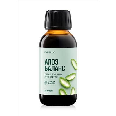Питьевой гель с соком малины «Алоэ Баланс»