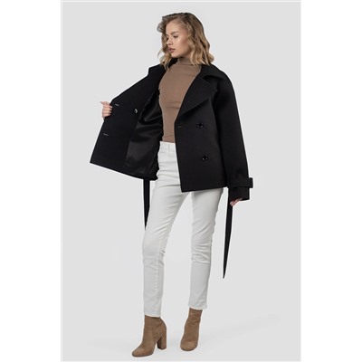 01-12222 Пальто женское демисезонное (пояс)