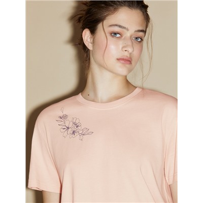 Omsa Пижама OmD 0235D FIORITO Пижама жен. (Футболка + шорты), СО