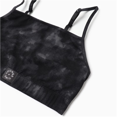 Топ на тонких бретелях женский Mark Formelle, чёрный, размер 46 (М)