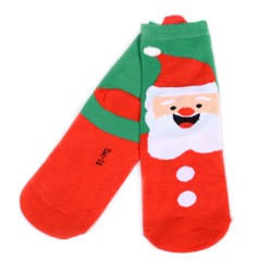 Носки женские р. 35-40 набор 10 штук новогодний / L700 /уп 40/120/микс