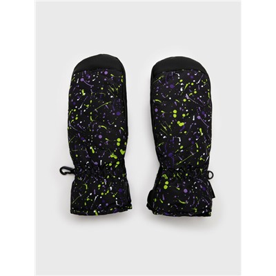 Варежки текстильные для девочек