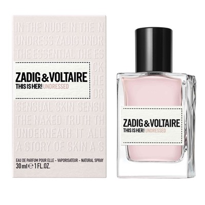ZADIG & VOLTAIRE THIS IS HER! UNDRESSED edp (w) 30ml