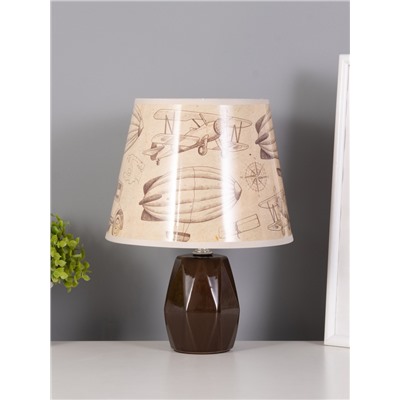 Настольная лампа RISALUX 16877/1TR, E14, 40 Вт, терракотовый