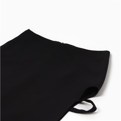 Юбка миди женская MINAKU: Classic, чёрная, размер 42