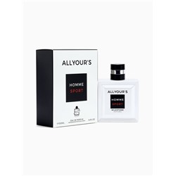 Парфюмерная вода мужская ALL YOUR'S HOMME SPORT, 100 мл (мот Allure Homme Sport Eau Extreme)