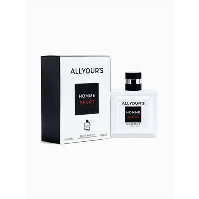 Парфюмерная вода мужская ALL YOUR'S HOMME SPORT, 100 мл (мот Allure Homme Sport Eau Extreme)