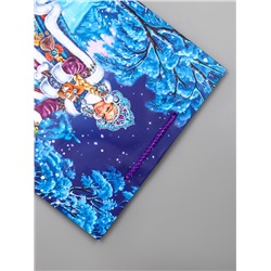 Пакет подарочный новогодний ламинированный, «Снегурочка», 26×12×32 см