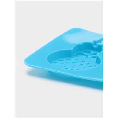 Форма для леденцов Доляна «Улыбка», силикон, 25×9.5 см, 5 ячеек, с палочками, МИКС