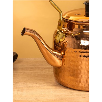 Чайник медный, 23×16×25 см