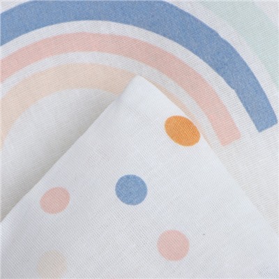 Постельное бельё 1.5-спальное «Этель» Pretty rainbows, бязь