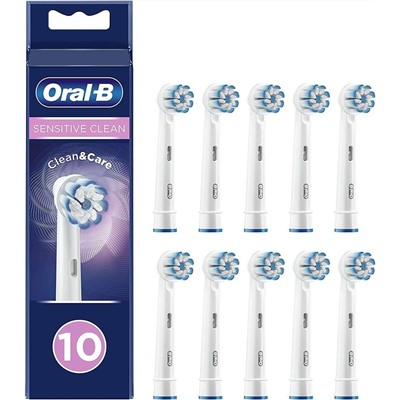 Насадки для электрических зубных щеток ORAL-B Sensitive Clean/ Sensi UltraThin (10 шт)(Оригинал)