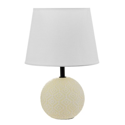 Настольная лампа «Алиша» Е14 40 Вт белый 18×18×28 см RISALUX