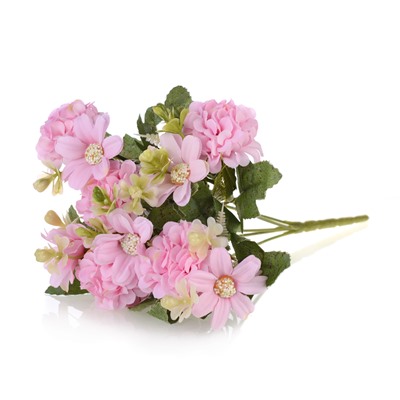 Цветок искусственный 30 см Букет 5 цветков / FD152 /уп 2/200/1200/