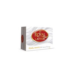 Royal lather Мыло туалетное 125г Pearl white Белый жемчуг