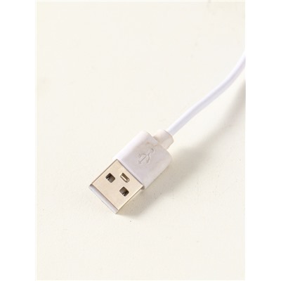 Световая фигурка стекло «Диск. Голограмма: Облако со звёздами», 5×LED, d=10 см, USB, 10×4×11.4 см