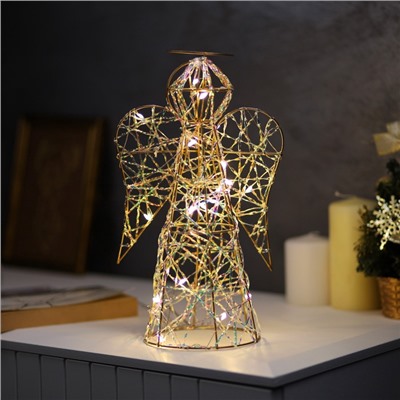 Светодиодная фигура «Ангел» 29×17×16 см, 20 LED, батарейки ААx2 (не в комплекте), свечение теплое белое