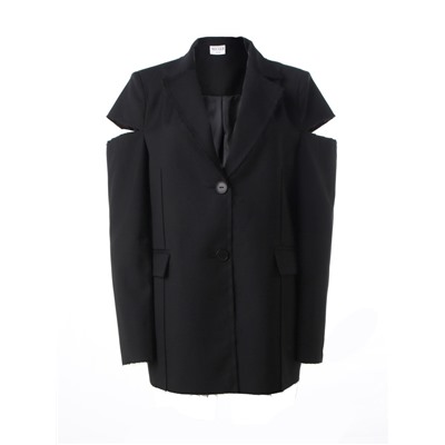 Пиджак женский MINAKU: Classic, чёрный, размер 42-44