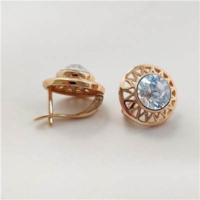 Серьги с кристаллами Swarovski