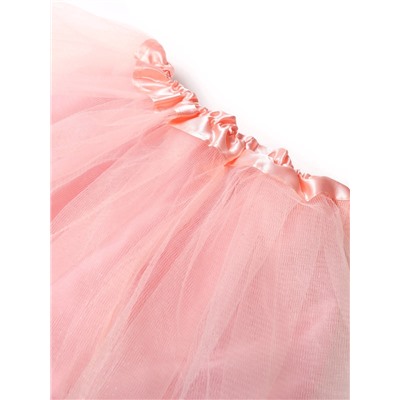 Юбка сетка детская KAFTAN, пудровый, размер 28