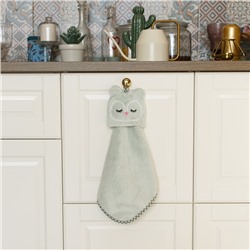 Кухонное полотенце «Доляна. Совушка», 30×30 см, микрофибра