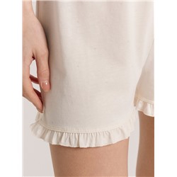 КОМПЛЕКТ ЖЕНСКИЙ (ЖАКЕТ,ШОРТЫ) 592483