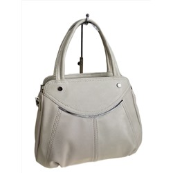 Женская сумка из искусственной кожи, цвет молочный