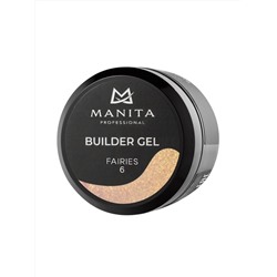 MANITA Гель моделирующий для ногтей / Builder Gel Fairies №06, 15 мл 28217