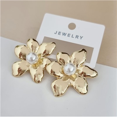 Серьги женские бижутерия на уши, коллекция LALIQ, арт. 003.183