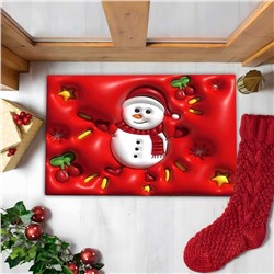 Придверный, универсальный и очень красивый коврик, противоскользящий, 40х60см