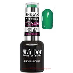 Alvin D`or Лак для ногтей  She-lak Spectra тон 6716 зеленая спектра 12мл