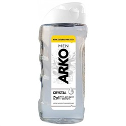 Гель для душа 2 в 1 ARKO MEN CRYSTAL 260мл