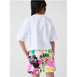 Шорты трикотажные для девочек, 2 шт в комплекте