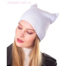 S 710 Шапка с ушками (56-58)