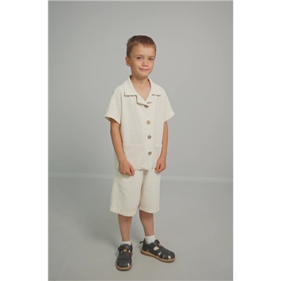 Льняной костюм для мальчика Happyfox