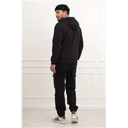 Мужская толстовка на молнии из футера трехнитки Happyfox