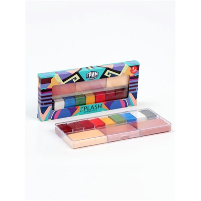 Профессиональный грим, палитра 12 цветов, №1, тональная