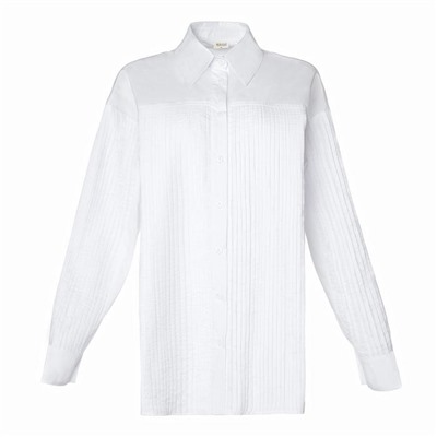 Рубашка женская MINAKU: Casual Collection, размер 50, белая