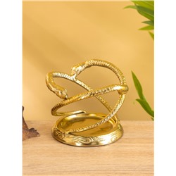 Подставка для бутылки «Змей искуситель», 10.5×10.5×15 см, алюминий