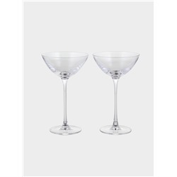 Набор бокалов Nude Savage, 170 мл, набор 2 шт., стекло, прозрачные
