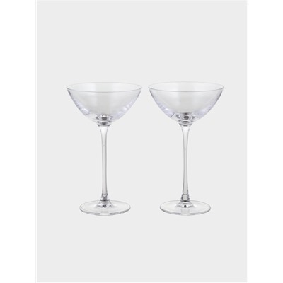 Набор бокалов Nude Savage, 170 мл, набор 2 шт., стекло, прозрачные